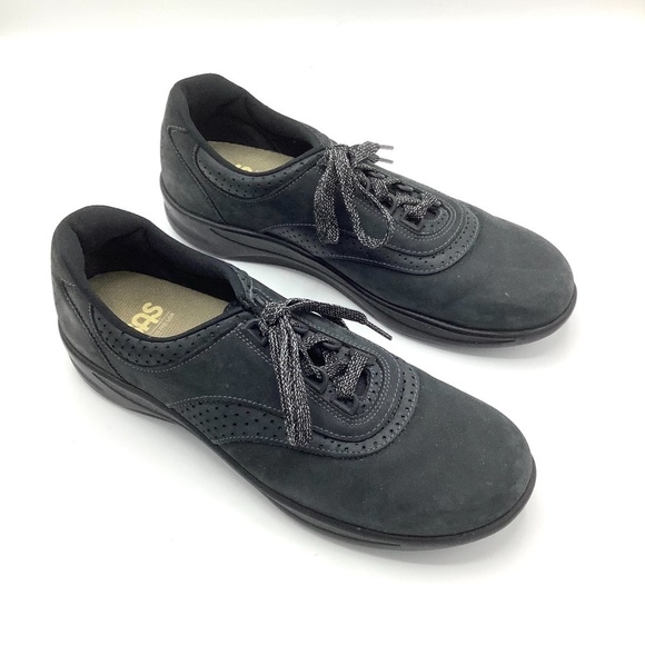 SAS Tripod Comfort Walk Easy Nubuck Leather Oxford Sneaker Shoes 9.5 - Picture 10 of 15